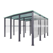 Smoking Canopy Type 9 - 25-30 people